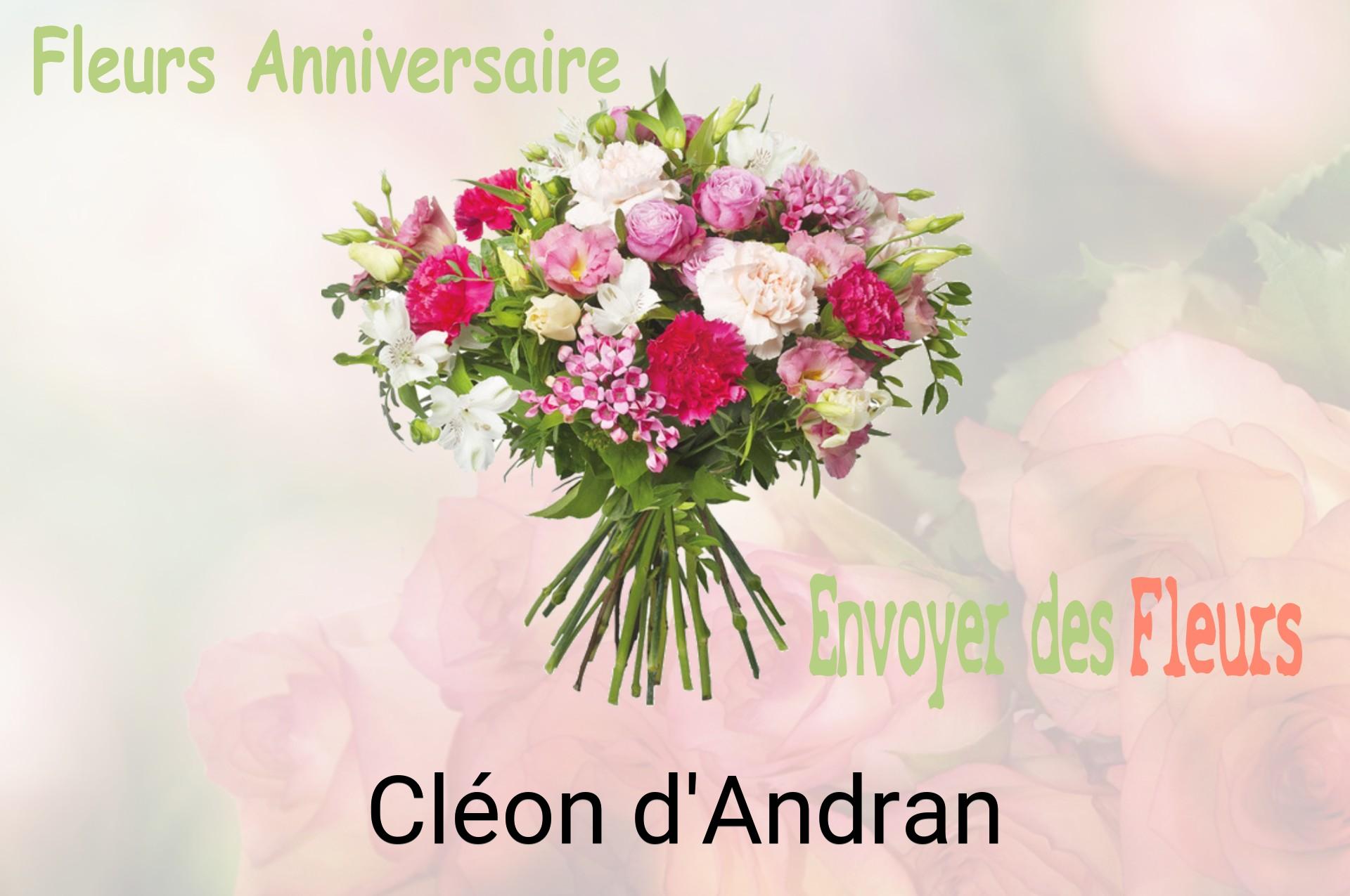 Bouquet de fleurs d’anniversaire livré à Cléon-d'Andran